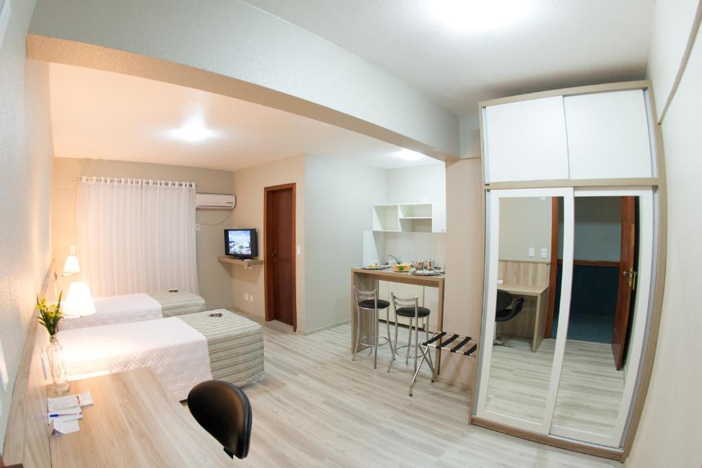 Aquarius Hotel Flat Residence Santa Cruz do Sul Habitación foto